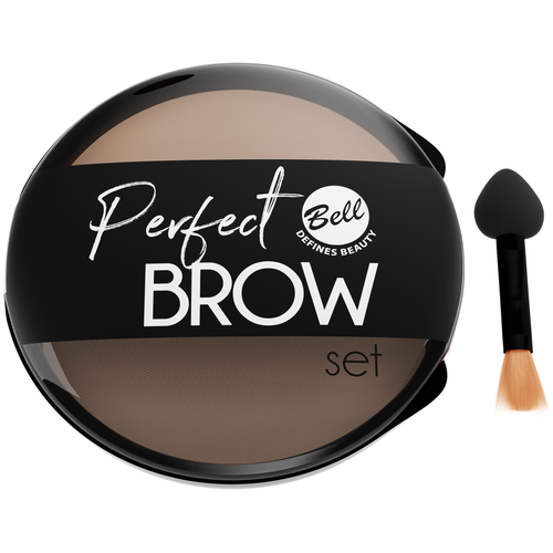 Набор для бровей `BELL` PERFECT BROW SET тон 02