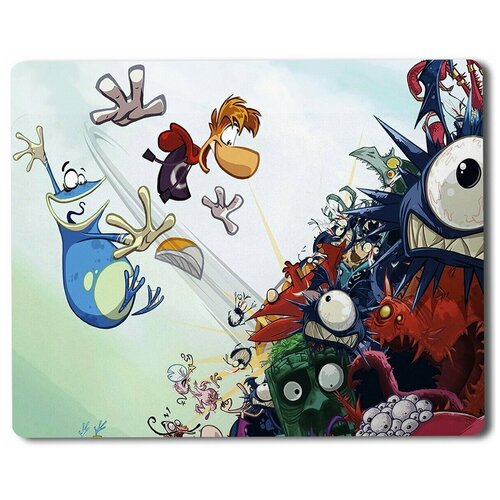 rayman origins Геймерский коврик Rayman Райман, origins, олдскул 1