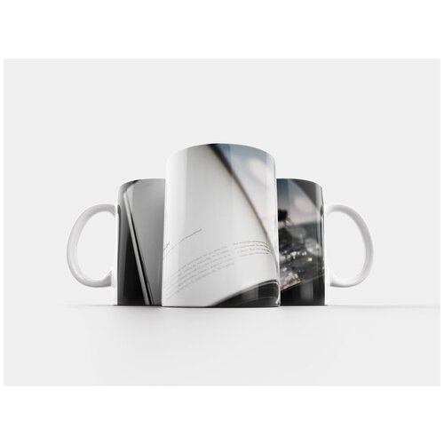 фото Кружка "книга, письма, боке" 320 мл lotsprints