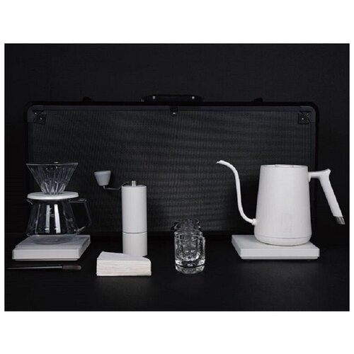 фото Набор для заваривания кофе timemore c2 coffee suitcase, белый