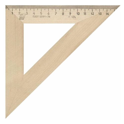 Треугольник Unitype деревянный - (25 шт)