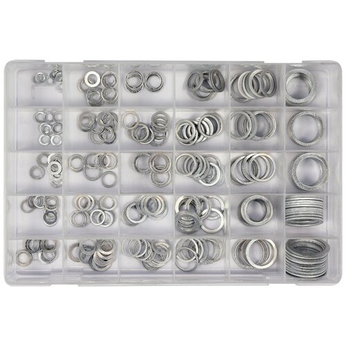 Шайбы Yato, алюминиевые, набор 300 штук, YT-06865