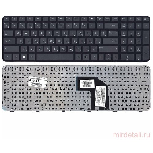 Клавиатура для ноутбука HP Pavilion G6-2000 черная с рамкой 010411 1530₽