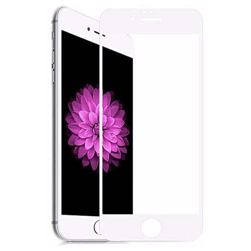 Защитное стекло на iPhone 6/6S(SP9), HOCO, закруглённое, белое защитное стекло 6d oem для apple iphone 6 6s белое