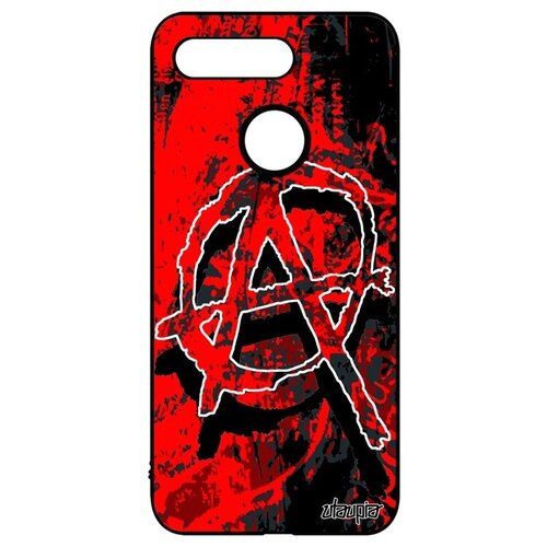 фото Защитный чехол для мобильного // honor v20 / view 20 // "анархия" стиль анархист, utaupia, красный
