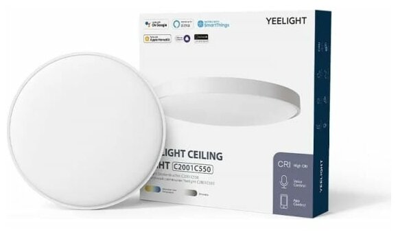 Умный светодиодный потолочный светильник Yeelight Ceiling Light C2001C450 (450 mm) - фотография № 11