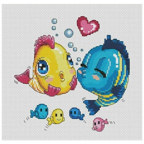 фото Набор волнение 30х30 белоснежка 7546-рк