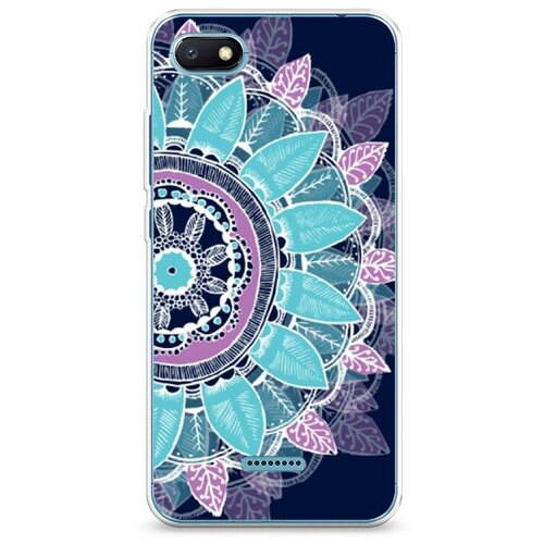 фото Силиконовый чехол "мандала из листиков" на xiaomi redmi 6a / сяоми редми 6а case place