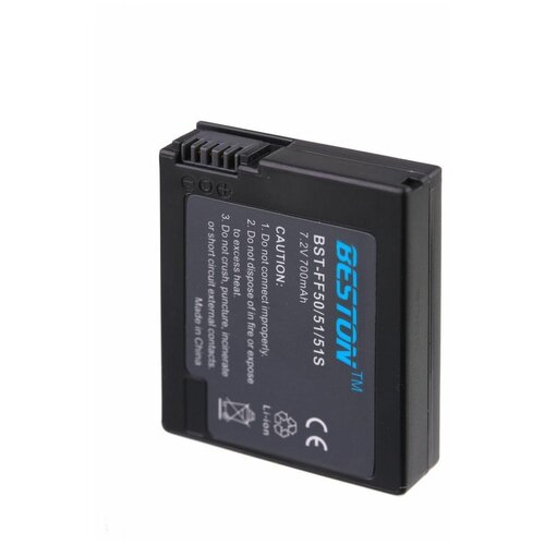 Аккумулятор BESTON для фотоаппаратов SONY BST-NP-FF50/51/51S (FF70, FF71), 7.2 В, 700 мАч