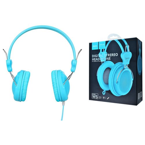 Наушники полноразмерные Hoco W5 синий 102600₽