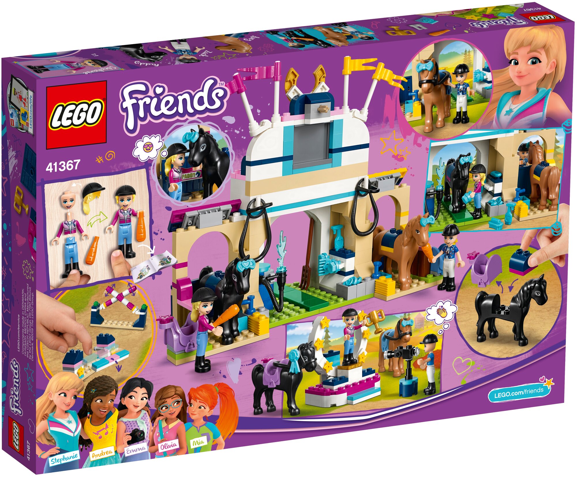 Lego Friends 41367 Соревнования по конкуру Конструктор - фото №2