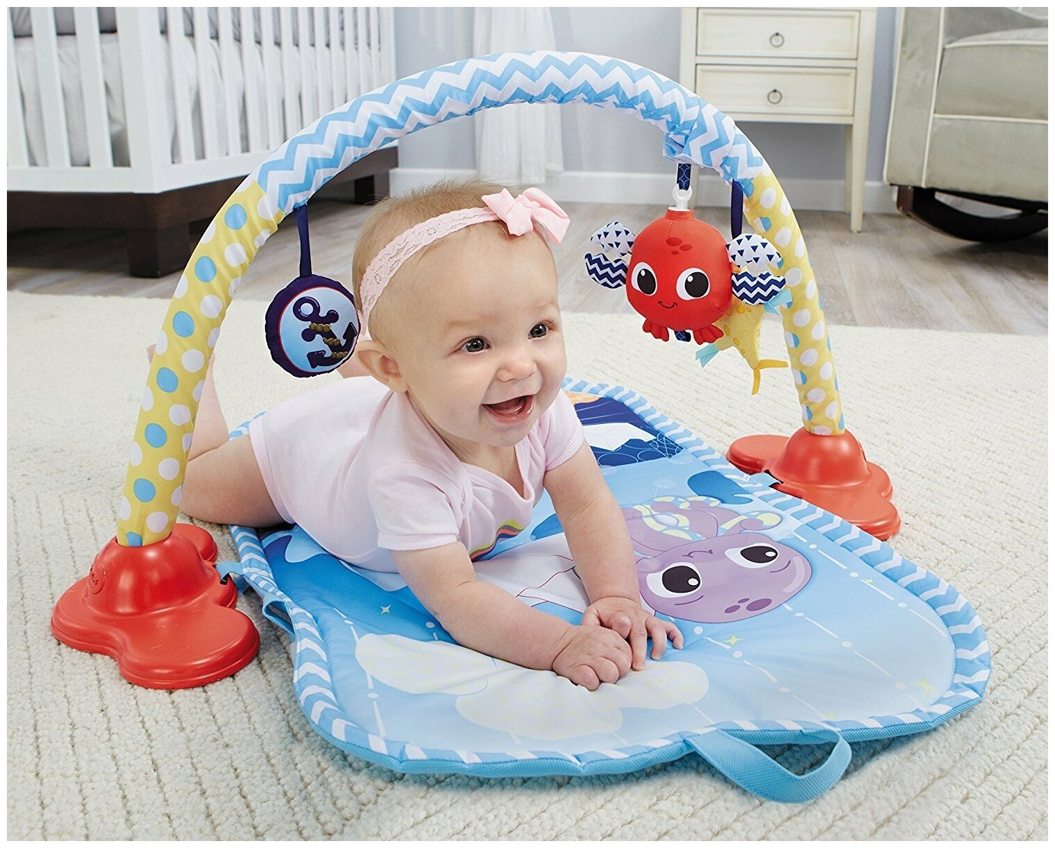 Развивающий коврик Mga 643422 Soothe 'n Spin Little Tikes