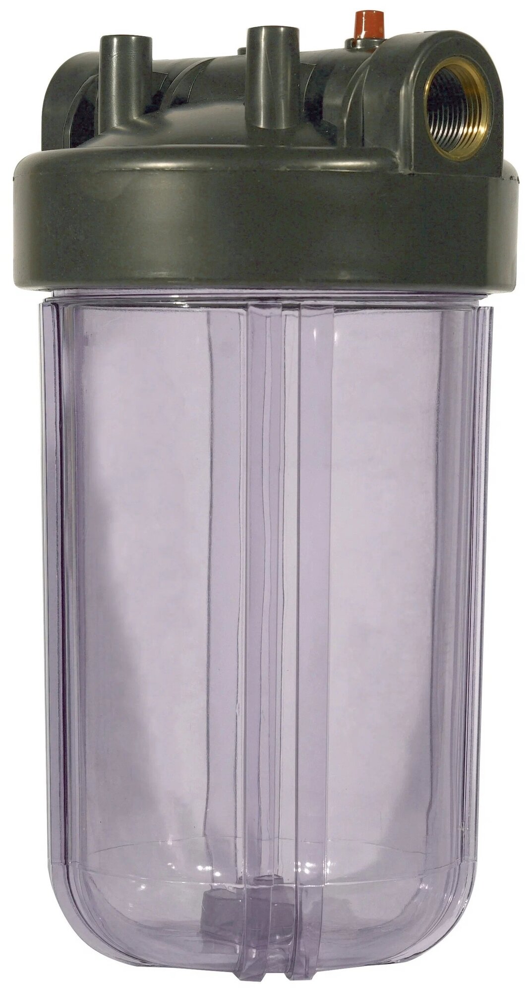 Корпус прозрачный для холодной воды 10BB резьба 1" аква про, 403 - фотография № 2