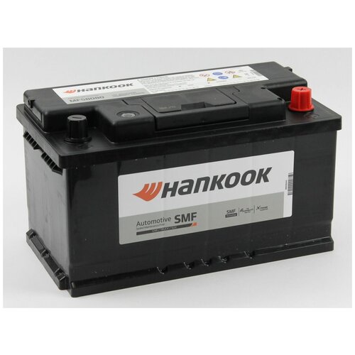 фото Аккумуляторная батарея hankook 6ст-80.0 (58080) (обратная полярность, низкий)
