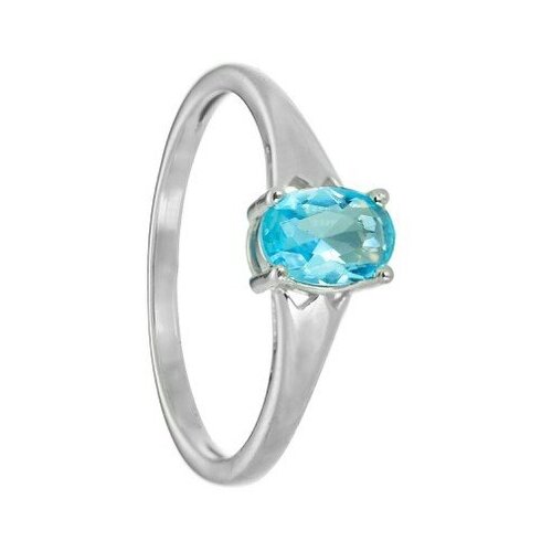 Серебряное кольцо 'Нелли' с фианитом