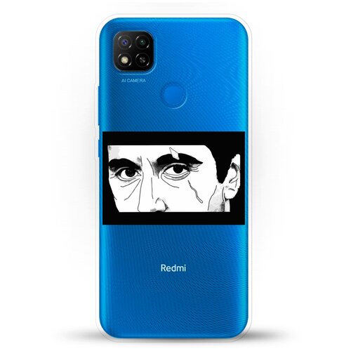 фото Силиконовый чехол тм на xiaomi redmi 9c andy & paul