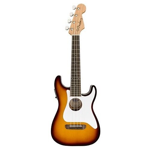 Fender Fullerton Strat Uke Sunburst укулеле, цвет санберст