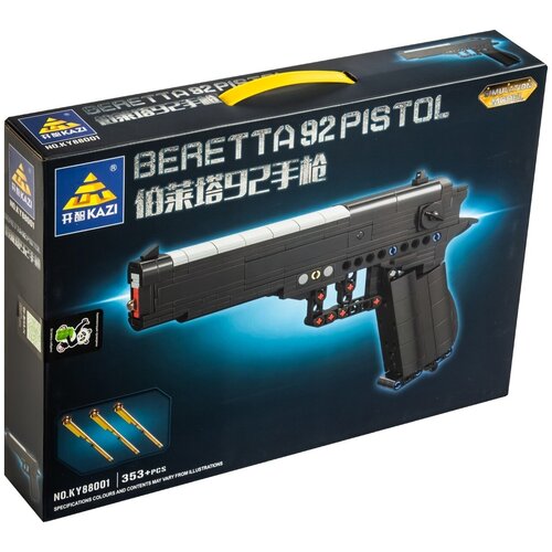 Конструктор техно BERETTA 92 PISTOL, 353 детали