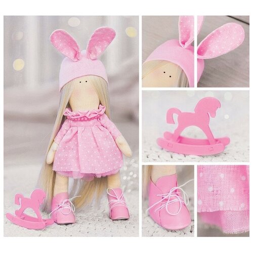 фото Интерьерная кукла «паффи», набор для шитья, 18,9 × 22,5 × 2,5 см нет бренда