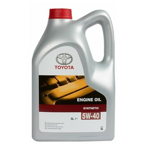 фото Масло моторное toyota 5w-40, sn/sm, пластик, eu, 5л. 0888080375go