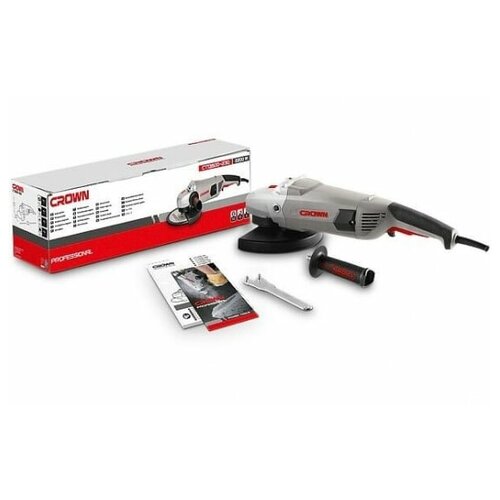 Шлифмашина угловая 2200Вт 230мм 6500мин 54кг 874000₽