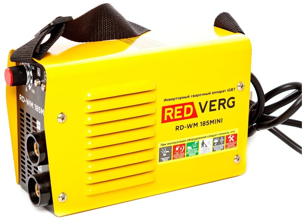 Аппарат сварочный бестрансформаторный RedVerg RD-WM 185MINI - фото №8