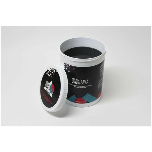 Паста для шугаринга “Плотная” Black SAWA, 1500 гр