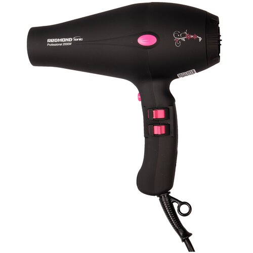 Фен REDMOND RF-505 черныйрозовый 339900₽