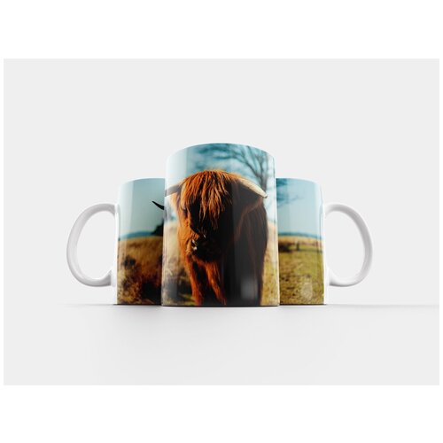 фото Кружка "шерсть, рог, браун" 320 мл lotsprints