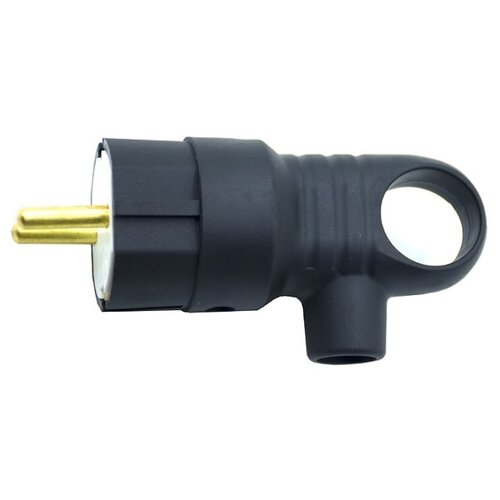 Вилка горс влагозащитная с кольцом и заземлением