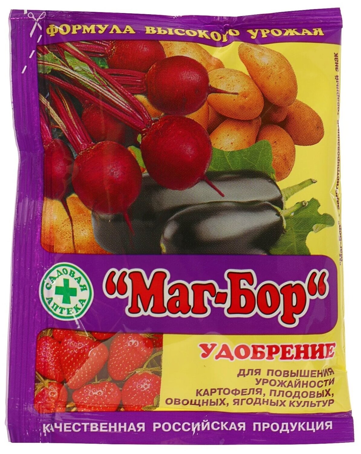 Удобрение Садовая Аптека Маг - Бор, 0.1 кг, количество упаковок: 1 шт. - фотография № 1