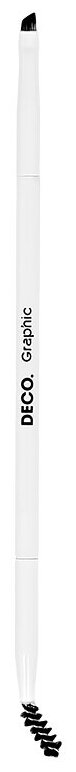 фото Кисть для бровей DECO. GRAPHIC (brow duo)