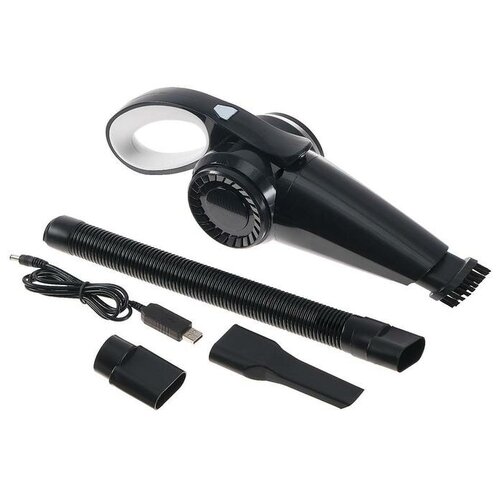 Cartage Пылесос автомобильный CARTAGE TURBO беспроводной 120 Вт 12 В LED подсветка черный 423200₽