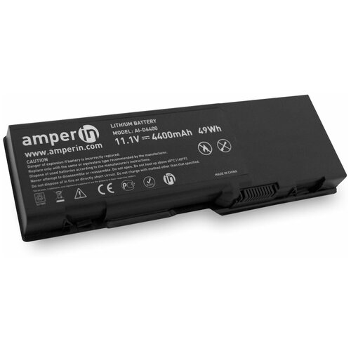 фото Аккумуляторная батарея amperin для ноутбука dell 451-10339 11.1v (4400mah)