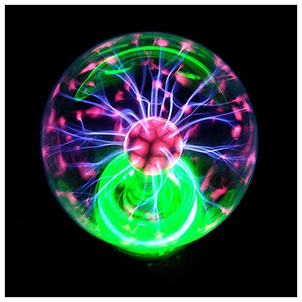 Плазменный шар Тесла (диаметр 20 см) - фотография № 2