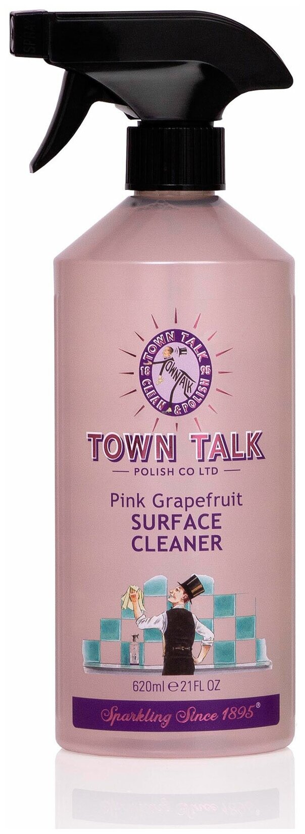 Многоцелевой очиститель поверхностей "Розовый Грейпфрут" TT334 TownTalkPolish Pink Grapefruit Surface Spray, 620мл