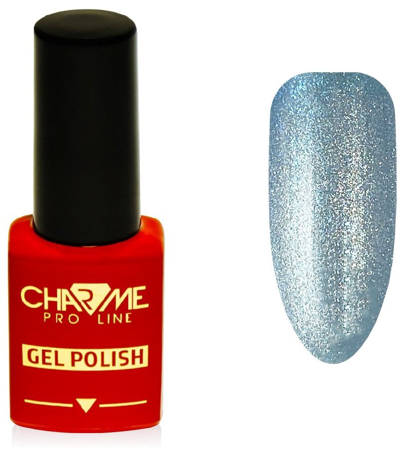 Гель лак Charme Diamond cat's - blue, 10мл