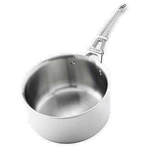 Ковш с крышкой De Buyer French Collection Mont Bleu нерж.сталь D18см