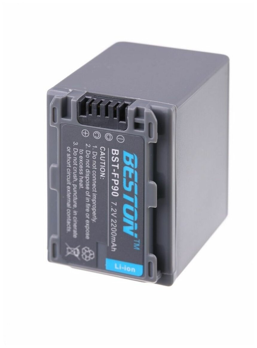 Аккумулятор для видеокамер BESTON SONY BST-NP-FP90, 7.2 В, 2200 мАч