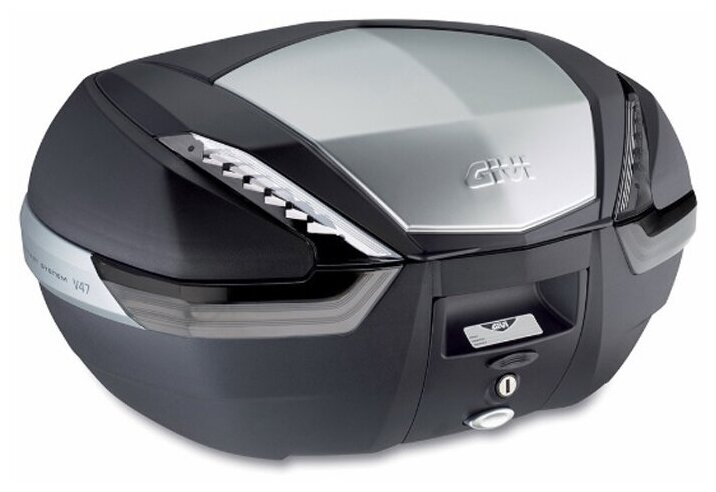 Кофр MONOKEY 47 л Givi Black-Silver (V47NT)