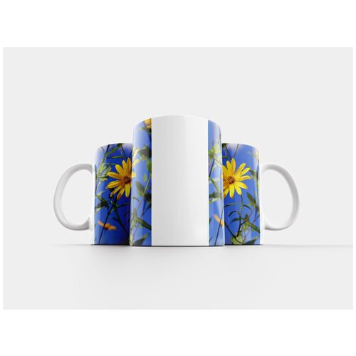 фото Кружка "маргаритка, цветок, завод" 320 мл lotsprints