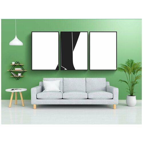 фото Набор модулных постеров для интерьера "ножницы vectorel, портной ножницы, ножницы" 60x90 см. в тубусе, без рамки lotsprints