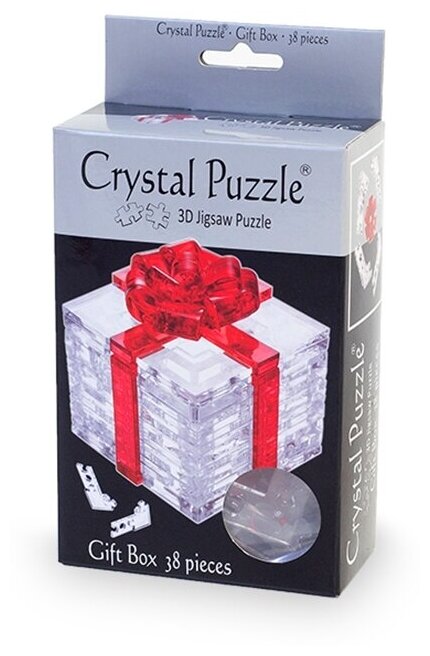 Головоломка 3D Crystal Puzzle Подарок цвет: прозрачный - фото №15