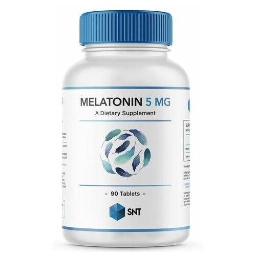 Для сна & Melatonin SNT | Swiss Nutrition SNT Melatonin 5 мг 90 таблеток
