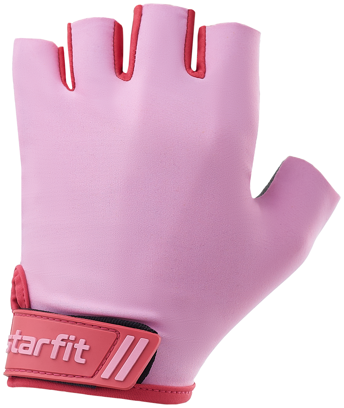 Перчатки для фитнеса Starfit Wg-101, нежно-розовый размер M
