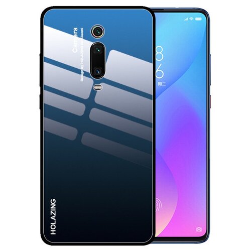 Чехол-бампер MyPads для Redmi K30 Pro/Xiaomi Poco F2 Pro/ Xiaomi Redmi K30 Pro Zoom 8/256GB стеклянный из закаленного стекла с эффектом градиент . чехол задняя панель накладка бампер mypads чорт для xiaomi redmi k30 pro zoom 8 256gb redmi k30 pro xiaomi poco f2 pro противоударный