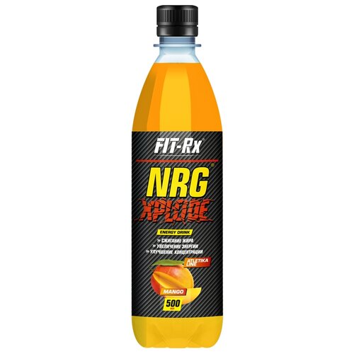 Предтренировочный комплекс FIT-Rx NRG Explode манго 500 мл напиток со вкусом манго fit rx nrg xplode 500 мл