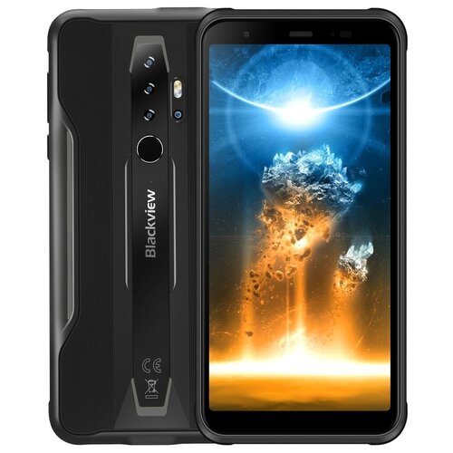 Смартфон BLACKVIEW BV6300 32 Гб RAM 3Гб черный Наличие 3G LTE OS Android 10.0/Screen 5.7