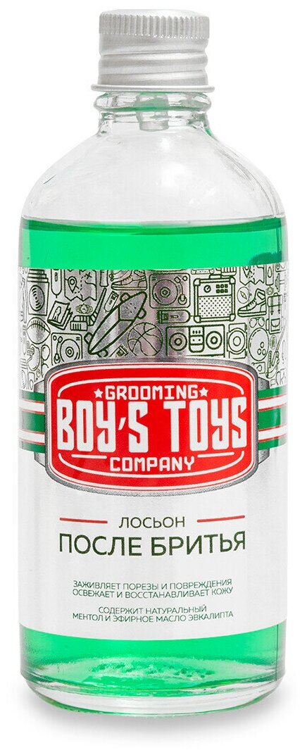 Boys Toys Лосьон после бритья "Ментол и эвкалипт", 500 мл (Boys Toys, ) - фото №2