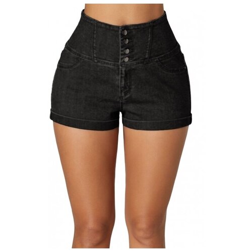 фото Женские шорты vitoricci, размер 46, черный